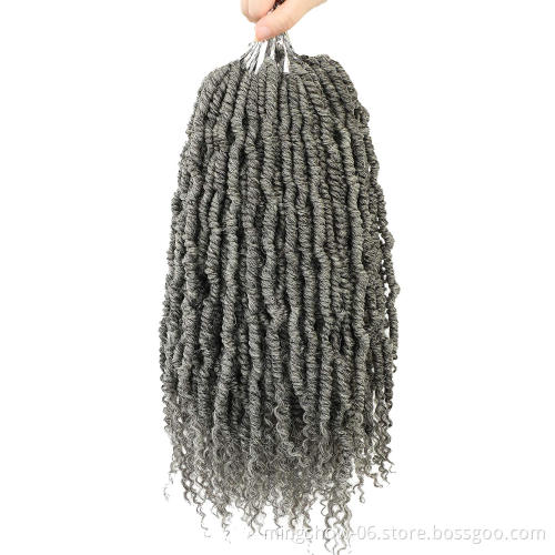 Synthetic Preloop spring bomb twist crochet hair dreadlock